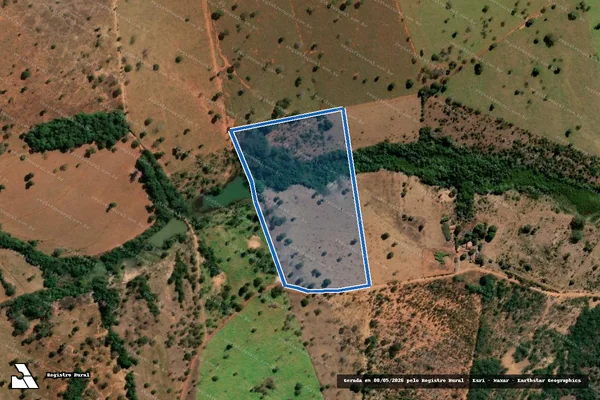 Imagem de satélite de FAZENDA SÍTIO PARCELA01 - PARCELA 01A em Unaí - MG