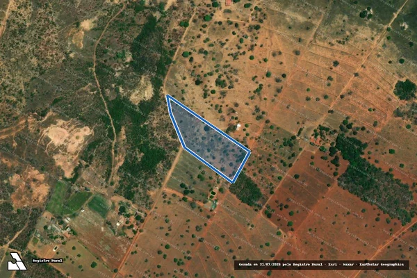 Imagem de satélite de FAZENDA BURITI - Gleba 04 em Buritis - MG