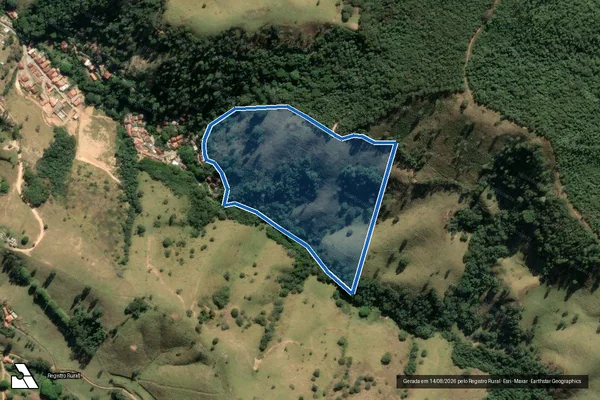 Imagem de satélite de BELA VISTA - Parte 1 em Passa Quatro - MG