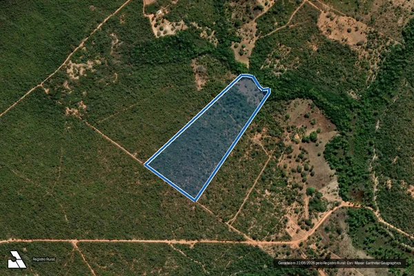 Imagem de satélite de FAZENDA JAMBREIRO  - Parte 1 em São João da Ponte - MG
