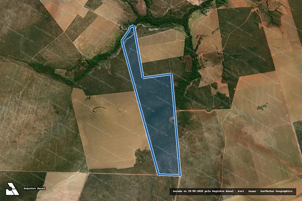 Imagem de satélite de PARTE DA GLEBA ESPIRITO SANTO  - PARTE 1 em Alto Parnaíba - MA