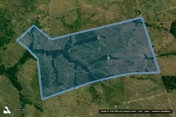 Imagem de satélite de FAZENDA SUMAÚMA II - MATRÍCULA  2091 em Piçarra - PA