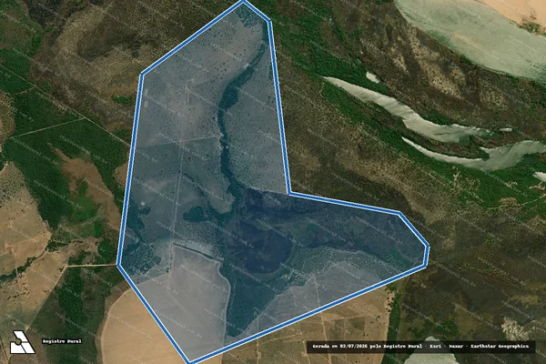 Imagem de satélite de Fazenda São Luiz em São Félix do Araguaia - MT