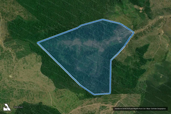 Imagem de satélite de Fazenda Floresta / Parcela 1