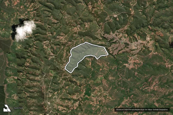 Imagem de satélite de MIRANTE - Gleba 4 em Minas Novas - MG