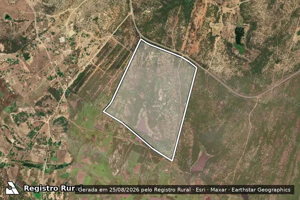Imagem de satélite de Sitio Sobradinho - Parte 3 em Caicó - RN