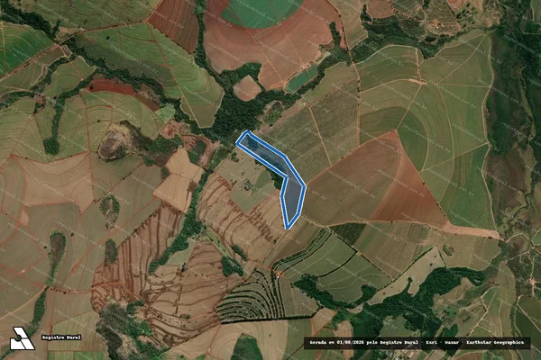 Imagem de satélite de Sitio Capela da Limeira (gleba A e B) - Parte 2 em Tambaú - SP