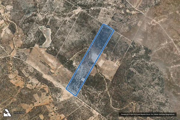 Imagem de satélite de FAZENDA SERRA SERRA BRANCA - LOTE 03 em Paulistana - PI