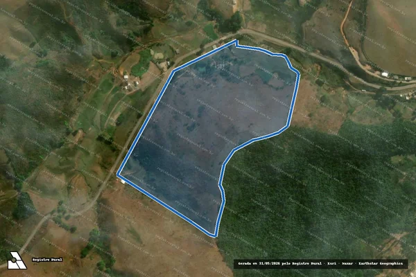 Imagem de satélite de Fazenda do Engenho - PARCELA 02 em Aracitaba - MG