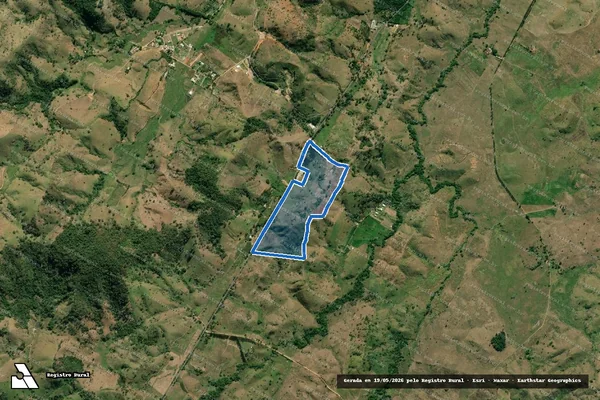 Imagem de satélite de SOLEDADE, BOA ESPERANÇA OU BOM JARDIM - PARCELA 2 em Bom Jesus do Itabapoana - RJ