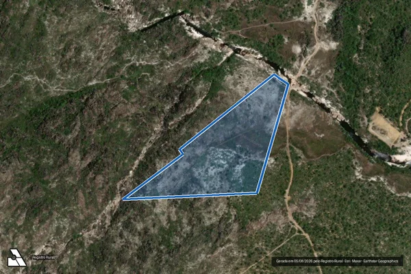 Imagem de satélite de SITIO CARMELITAS - GLEBA 02 em Botumirim - MG