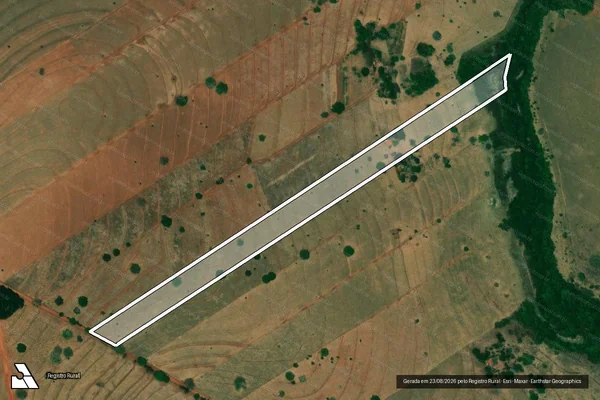 Imagem de satélite de SÍTIO RIACHO DOCE - Parte 1 em Palmeira d'Oeste - SP