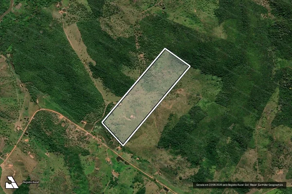 Imagem de satélite de FAZ. NASCIMENTO – LOTE 211 – ASSOCIAÇÃO DE PEQUENOS PRODUTORES RURAIS DO POVOADO LAG – P.A. CIGRA (POVOADO ESTRELA)  / LOTE 211