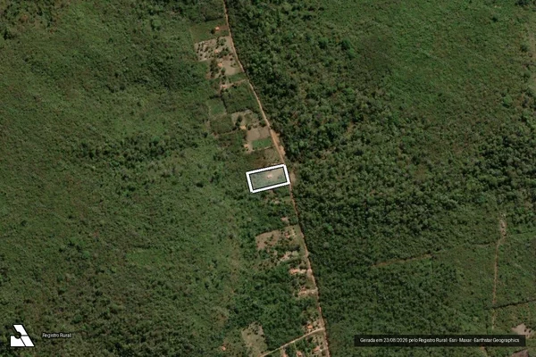 Imagem de satélite de PE - ASSENTAMENTO 8 DE MARÇO - LOTE 72 - Parte 1 em Teresina - PI