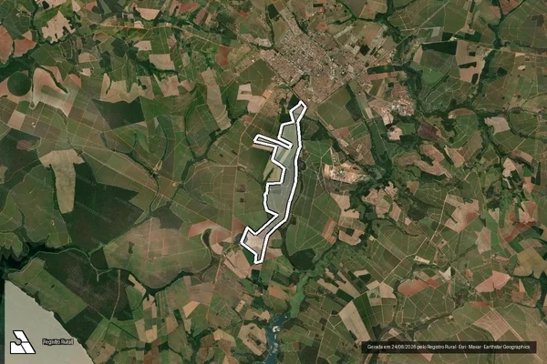 Imagem de satélite de Fazenda São Jorge em None