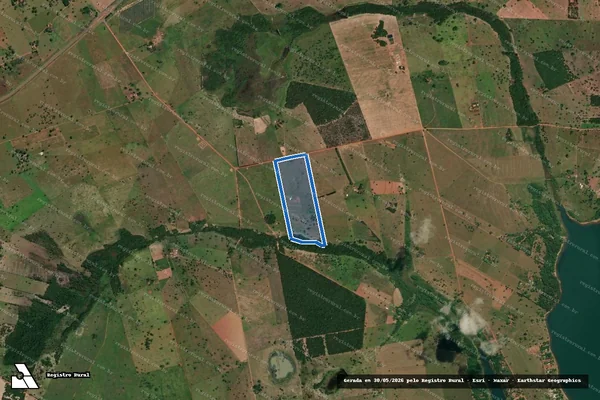 Imagem de satélite de ESTANCIA WR - Parte 1 em Aparecida do Taboado - MS