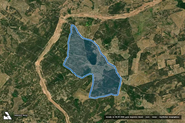 Imagem de satélite de SÍTIO BAIXA VERDE - Parte 2 em Santa Helena - PB