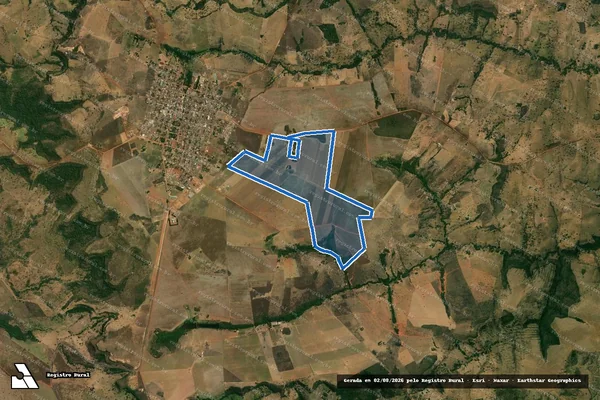 Imagem de satélite de FAZENDA BELA VISTA - GLEBA JATOBÁ / 001
