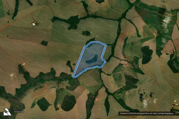 Imagem de satélite de Fazenda Boa Vista - Fazenda Boa Vista em Jataí - GO
