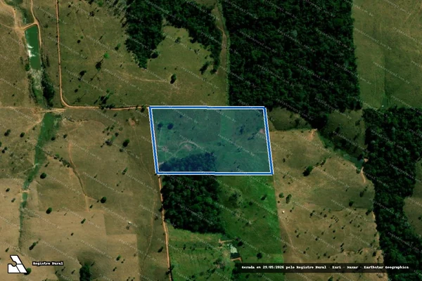 Imagem de satélite de LOTE 206 GL 01 BOM PRINCÍPIO SETOR RIO BRANCO I   - 206-REM em Alta Floresta D'Oeste - RO