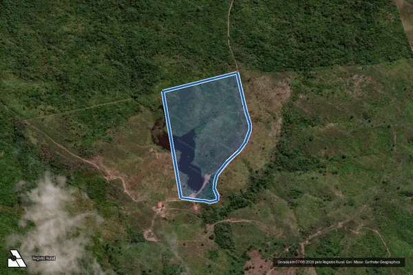 Imagem de satélite de FAZENDA EMANUEL - Parte 2 em São João do Carú - MA