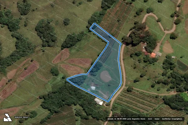 Imagem de satélite de Fazenda Piedade, Santa Izabel, Invernadinha e Fernandes - PARCELA 02 em São Joaquim - SC