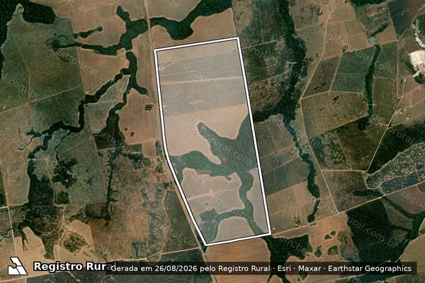Imagem de satélite de Fazenda Pantera - Parte 01 em Altamira - PA