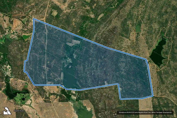 Imagem de satélite de OLHO D ÁGUA - OLHO D?ÁGUA em São José do Brejo do Cruz - PB