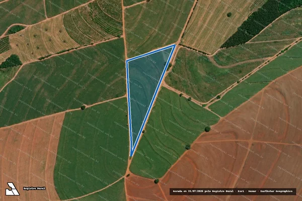 Imagem de satélite de FAZENDA TRES BARRAS XVIII - Parte 1 em Santa Adélia - SP