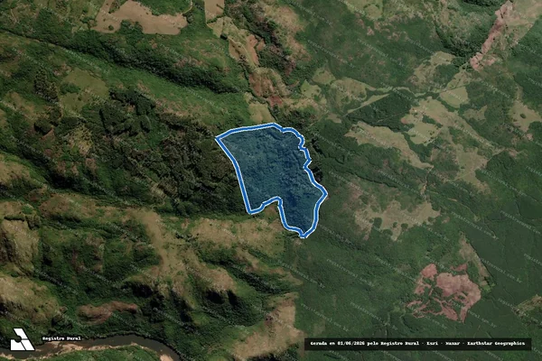 Imagem de satélite de Floresta Encruzilhada do Sul I - Parcela 1 em Encruzilhada do Sul - RS