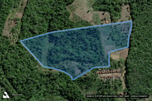 Imagem de satélite de FAZENDA UNA MIRIM - Gleba 32 em Valença - BA