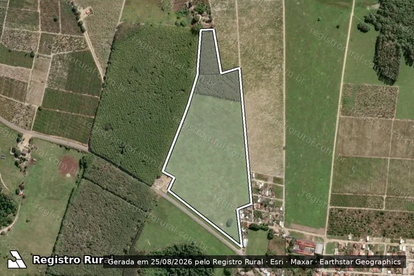 Imagem de satélite de Fazenda Santa Maria - Parte 5 em São Mateus - ES