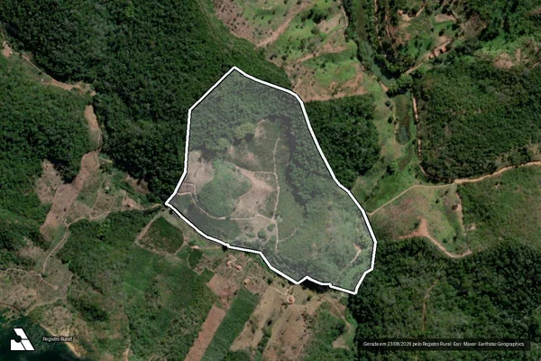Imagem de satélite de CORREGO SANTA MARIA - Parte 1 em Água Boa - MG