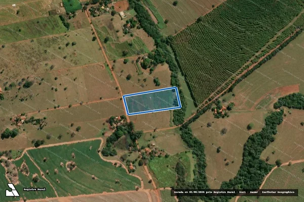 Imagem de satélite de Sitio São João ? Gleba 02 - Matrícula parte ideal das matrículas n° 7676, 7677, 10486 e 10487 em Fernandópolis - SP