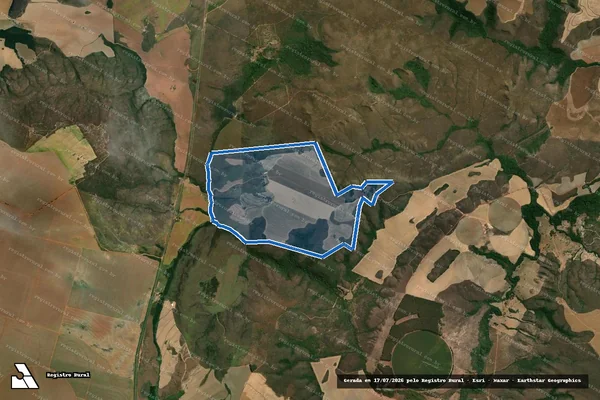 Imagem de satélite de FAZENDA REGO / LOTE 35 - FAZENDA REGO/LOTE35 em Alto Paraíso de Goiás - GO
