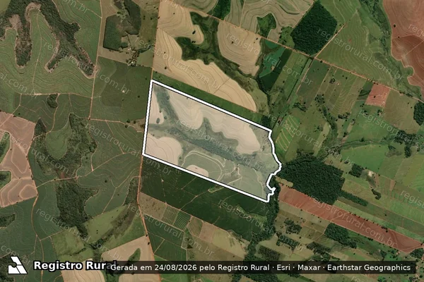 Imagem de satélite de Fazenda Santa Terezinha (Gleba D) / PARTE 1 em Bilac - SP