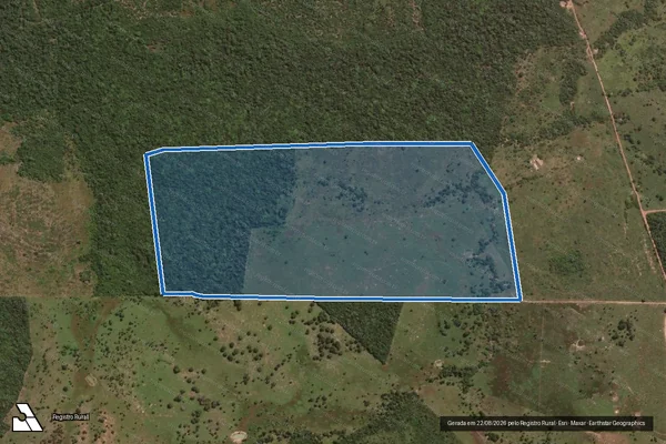 Imagem de satélite de Lote ? 349, P. A. Confresa Roncador  - Lote ? 349 em Confresa - MT