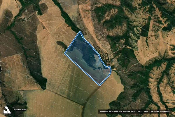 Imagem de satélite de Fazenda Marques "Chapadão" - PARTE 1 em Coromandel - MG
