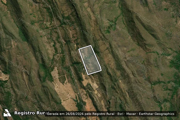 Imagem de satélite de FAZENDA CÓRREGO DOCE - Gleba 02 em Formosa - GO