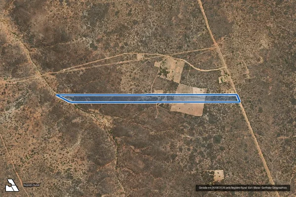 Imagem de satélite de POÇO DO UMBUZEIRO DA DATA POÇÕES - ÁREA DESMEMBRADA 02 em Dom Inocêncio - PI