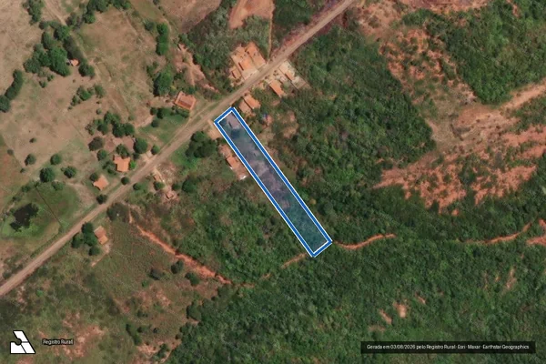 Imagem de satélite de SITIO CARRAPATEIRA ? LOTE 5113 - Parte 1 em Várzea Alegre - CE