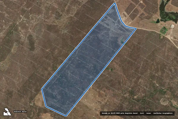 Imagem de satélite de FAZENDA: CAROBAS E POÇO DO SERROTE / Parte 1 em Boa Viagem - CE
