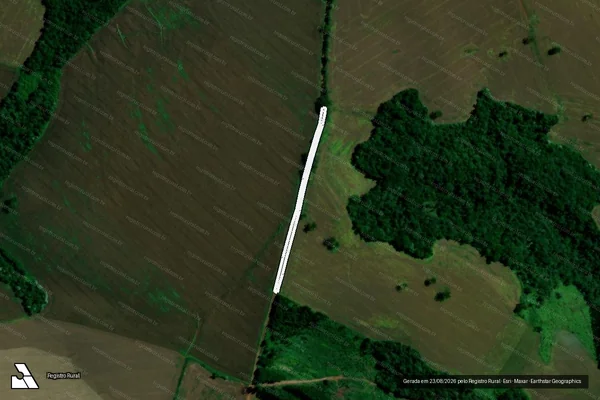 Imagem de satélite de Sítio São José - Estrada Municipal de Faxinal-PR em Faxinal - PR
