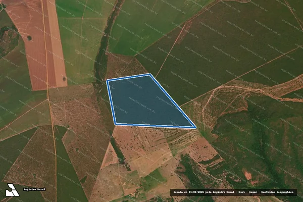 Imagem de satélite de Fazenda Manganoti - Parte 1 em General Carneiro - MT