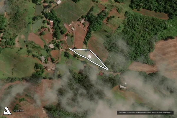 Imagem de satélite de ANTONIO LENZ SOBRINHO - SITIO 01 - Parcela 1 em Concórdia - SC