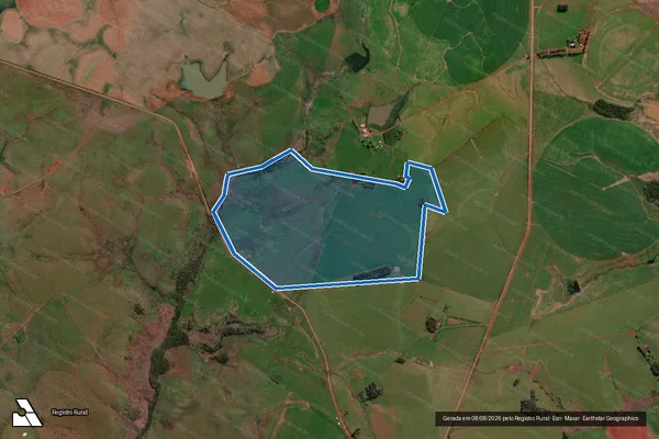 Imagem de satélite de Teichmann Agropecuária  Itaó - Parte 7 em Itaqui - RS