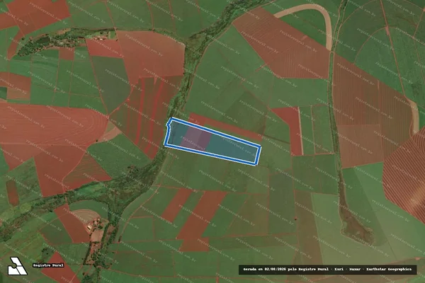 Imagem de satélite de Sítio Pantanal - Sítio Pantanal em Jaboticabal - SP