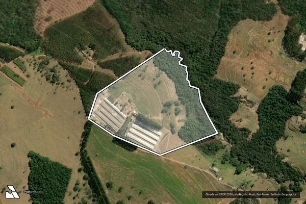 Imagem de satélite de Granja Nossa Senhora Salete em Rio Claro - SP