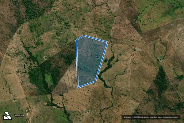 Imagem de satélite de GLEBA CANTINHO, DATA VEREDA GRANDE - Gleba I em Riachão - MA