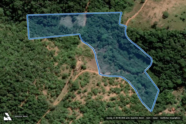 Imagem de satélite de FAZENDA LARANJEIRAS - PARCELA 06 em Teófilo Otoni - MG
